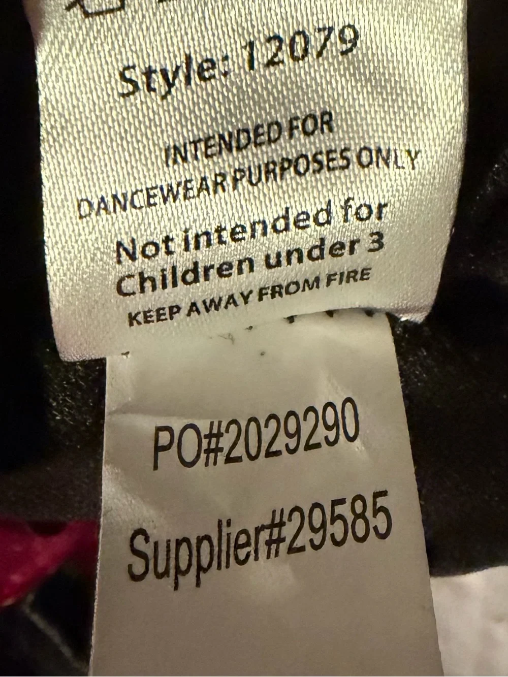 Weissman Hot Pink Sequin Peplum Top with Black Leggings